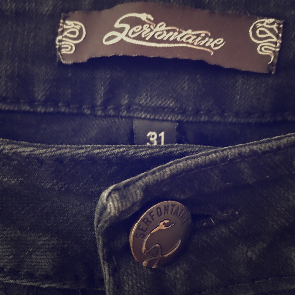 Serafontaine Black denim
